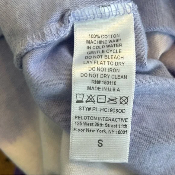 Peloton x Ally Love "Sundays With Love" Long-Sleeve Crew Neck Shirt, Size Small - Picture 10 of 10